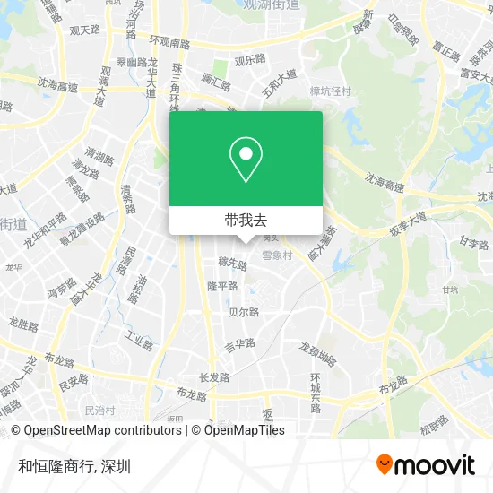 和恒隆商行地图
