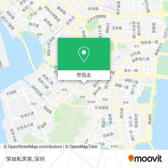 荣姐私房菜地图