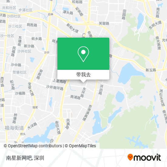 南星新网吧地图