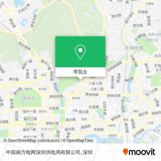 中国南方电网深圳供电局有限公司地图
