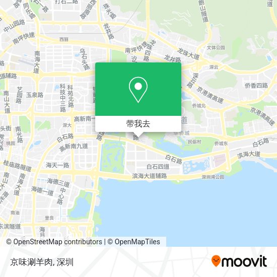 京味涮羊肉地图