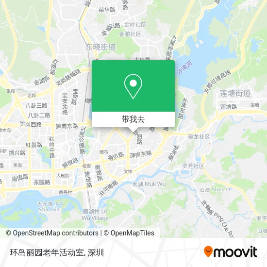 环岛丽园老年活动室地图
