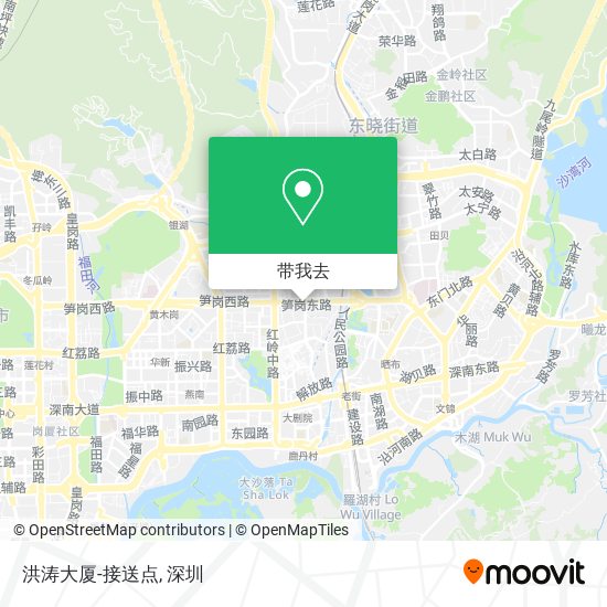洪涛大厦-接送点地图