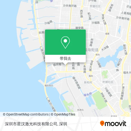 深圳市星汉激光科技有限公司地图