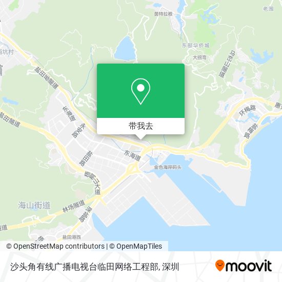 沙头角有线广播电视台临田网络工程部地图