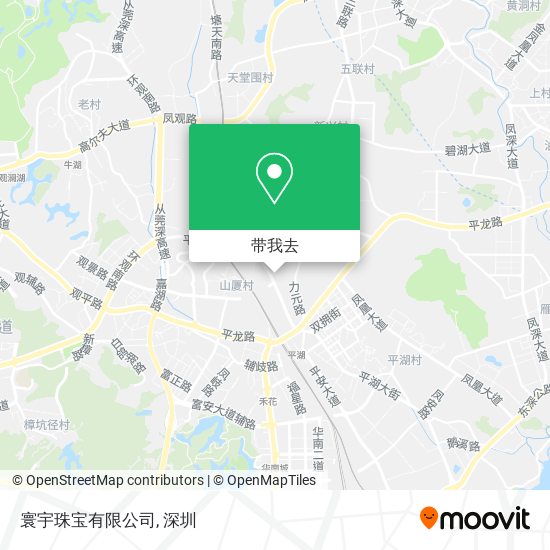 寰宇珠宝有限公司地图