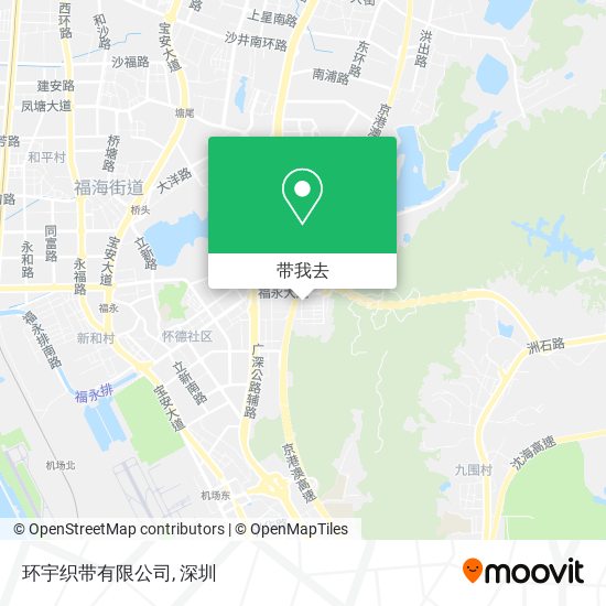 环宇织带有限公司地图