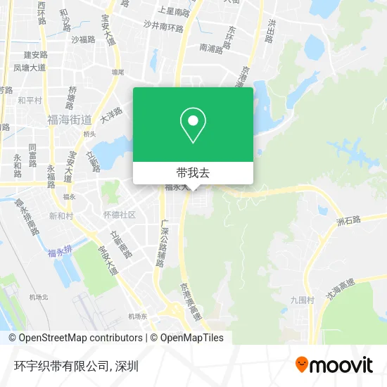 环宇织带有限公司地图