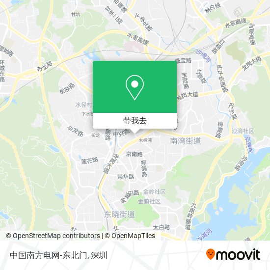 中国南方电网-东北门地图