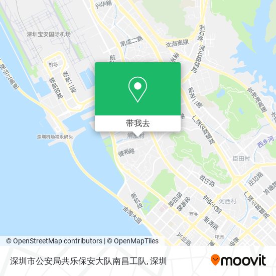 深圳市公安局共乐保安大队南昌工队地图