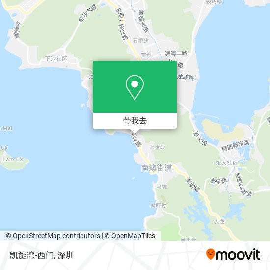 凯旋湾-西门地图