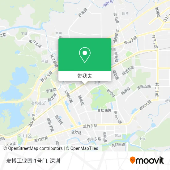 麦博工业园-1号门地图