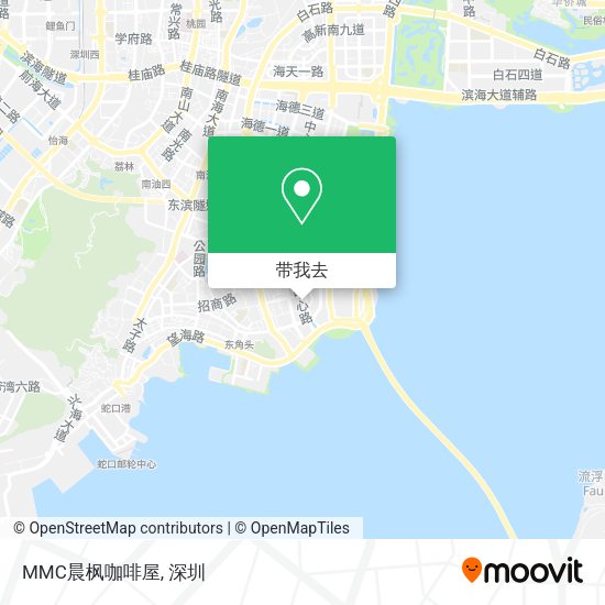 MMC晨枫咖啡屋地图