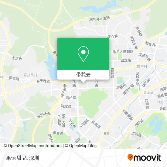 果语甜品地图