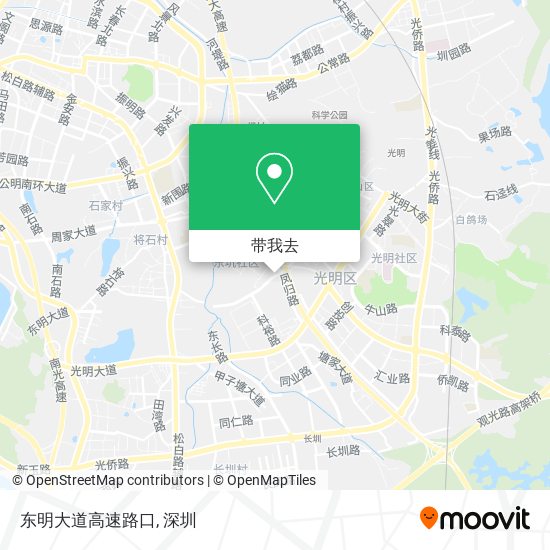 东明大道高速路口地图