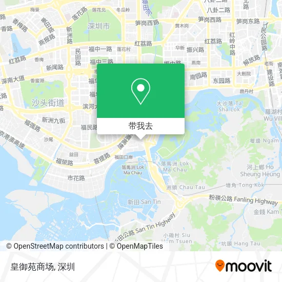 皇御苑商场地图