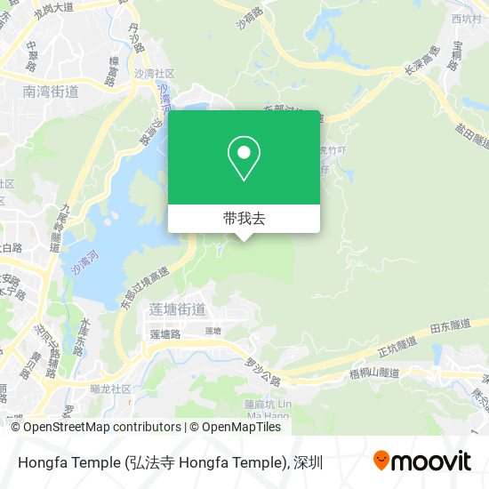 Hongfa Temple (弘法寺 Hongfa Temple)地图