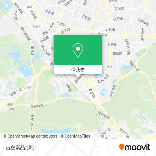 吉鑫素品地图