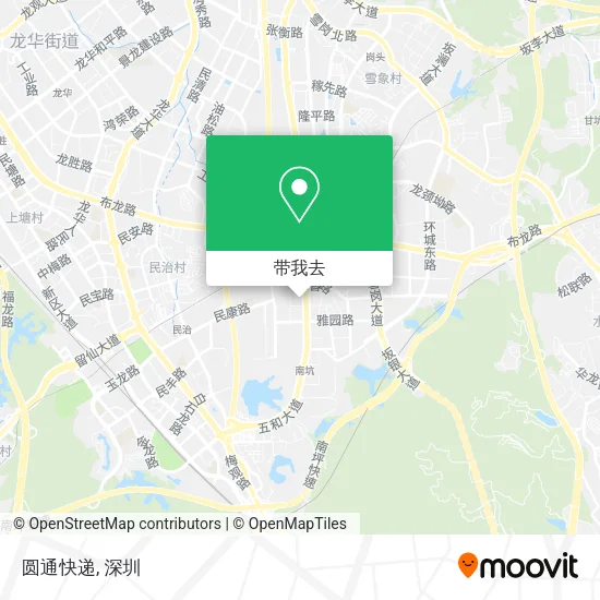 圆通快递地图