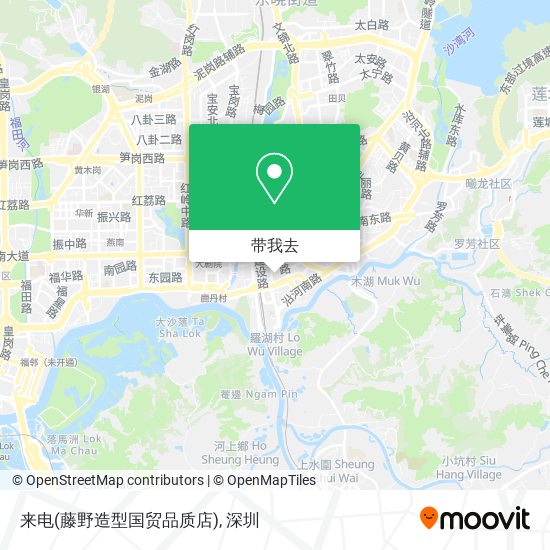 来电(藤野造型国贸品质店)地图
