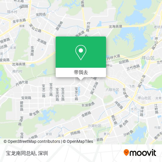 宝龙南同总站地图