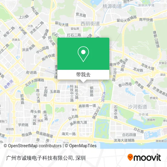 广州市诚臻电子科技有限公司地图