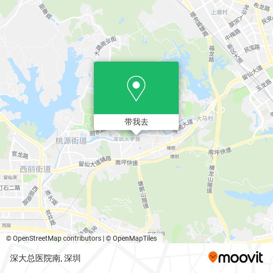 深大总医院南地图