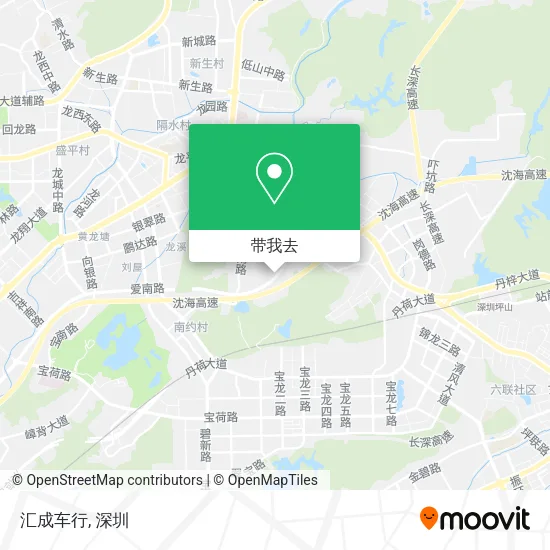 汇成车行地图