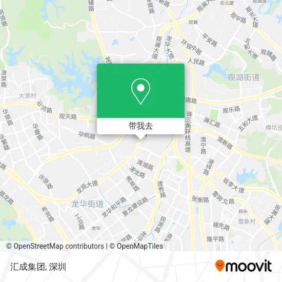 汇成集团地图