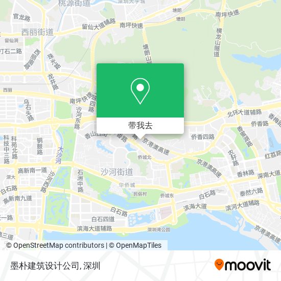 墨朴建筑设计公司地图
