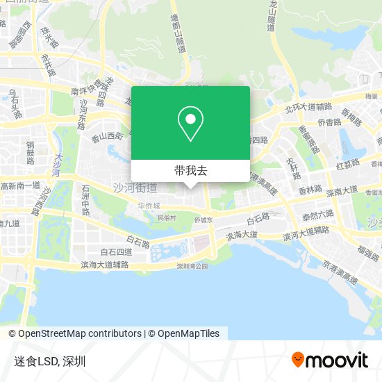 迷食LSD地图
