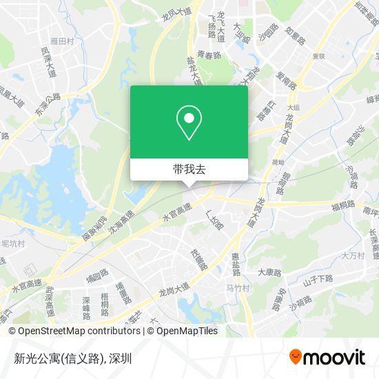 新光公寓(信义路)地图