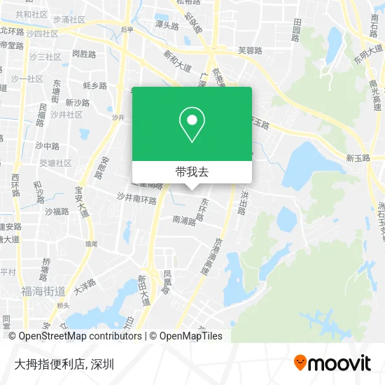 大拇指便利店地图