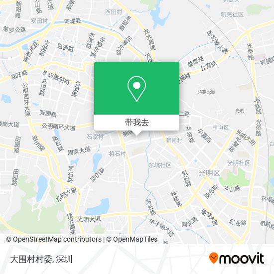 大围村村委地图