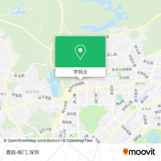 麓园-南门地图