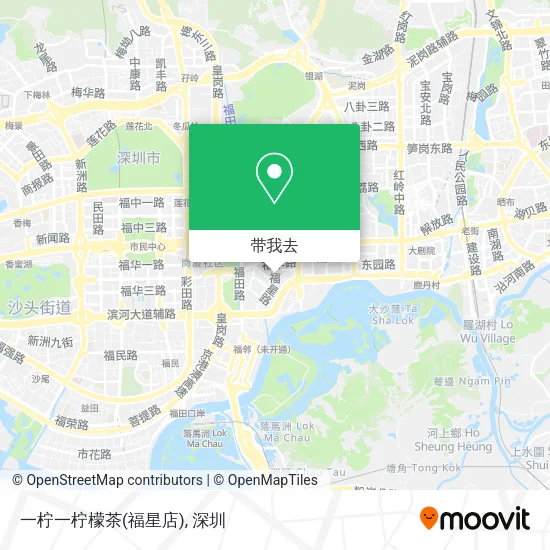 一柠一柠檬茶(福星店)地图