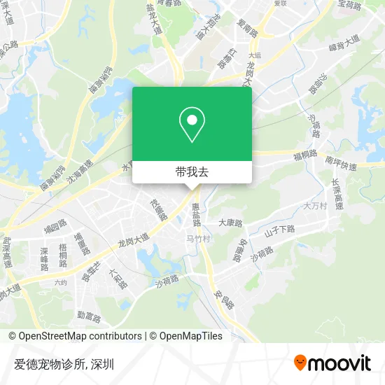 爱德宠物诊所地图