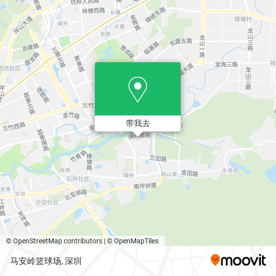 马安岭篮球场地图