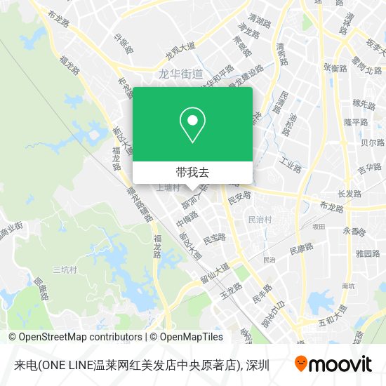 来电(ONE LINE温莱网红美发店中央原著店)地图