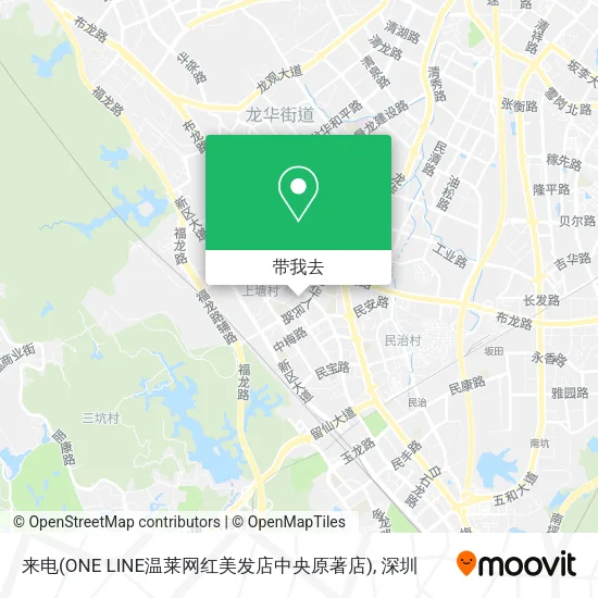 来电(ONE LINE温莱网红美发店中央原著店)地图