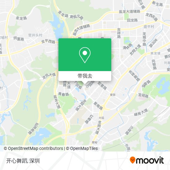 开心舞蹈地图
