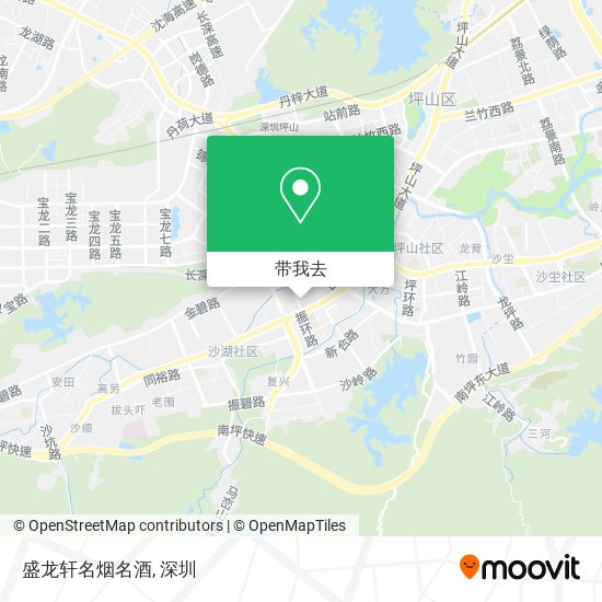 盛龙轩名烟名酒地图