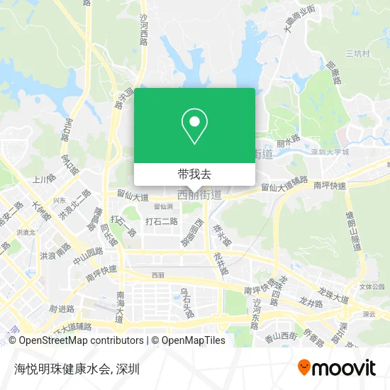 海悦明珠健康水会地图