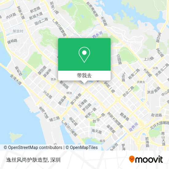 逸丝风尚护肤造型地图