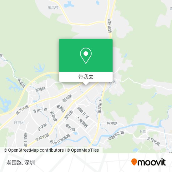 老围路地图