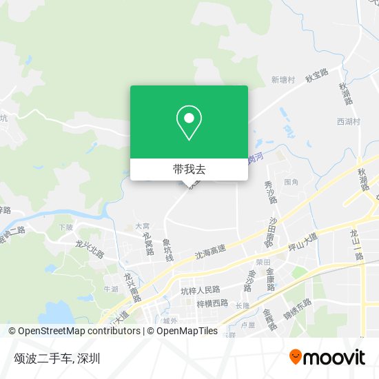 颂波二手车地图