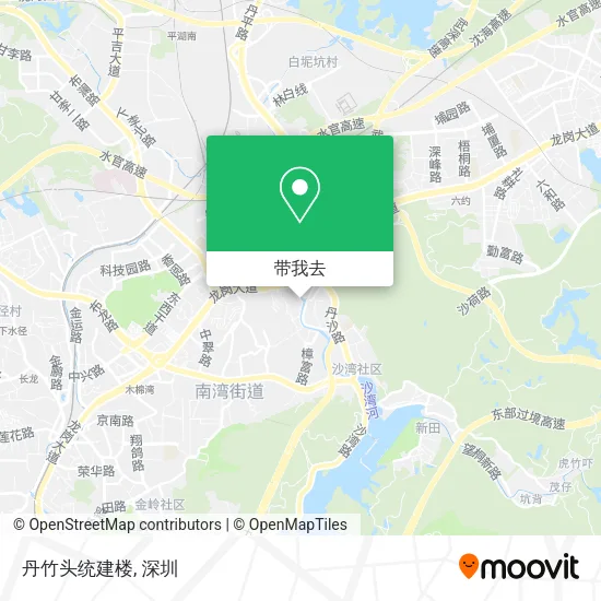 丹竹头统建楼地图
