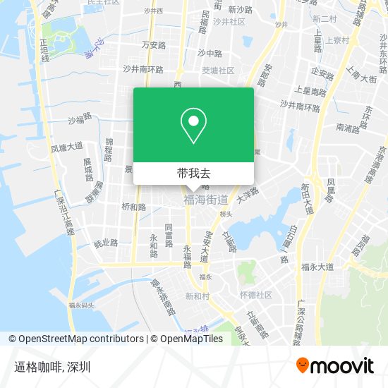 逼格咖啡地图