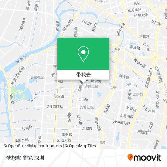 梦想咖啡馆地图
