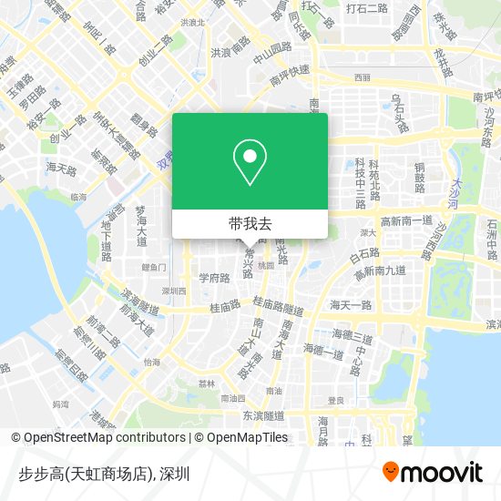 步步高(天虹商场店)地图